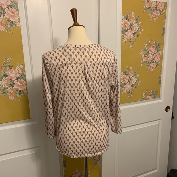H&M Pink Parachute (Hot Air Balloon?) Print Blouse - Picture 4 of 6